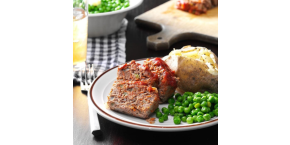 Mixed vegetable and meat loaf