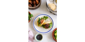 Bao Buns au poulet croustillant